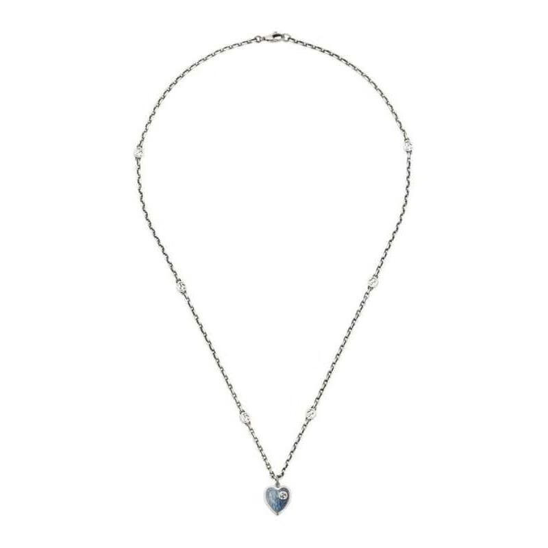 古驰gucci 珠宝首饰女士奢侈品gg徽标项链 00u os【图片 价格 品牌