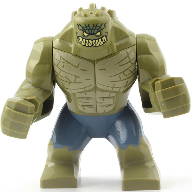 适用于大鳄鱼人杀手鳄 反派英雄大人仔拼装积木玩具模型儿童节礼物 4