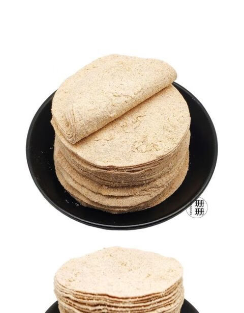 饺子皮糖手工饺子皮糖薄皮饼面皮糖80后怀旧零食儿时回忆60片袋装