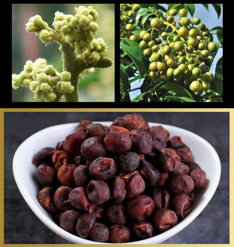 山黄皮干广西山黄皮特产黄檀子黄弹子鸡皮果干新鲜香料卤料粉 山黄皮