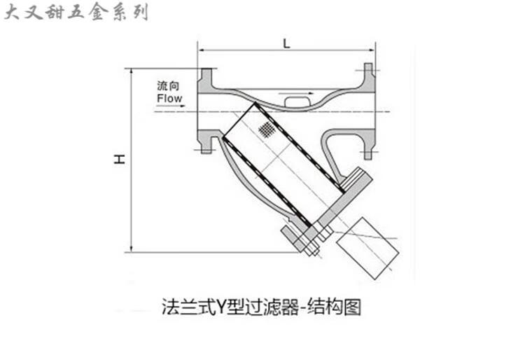 y型过滤器安装示意图图片