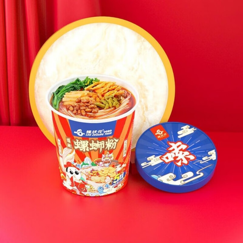 fanace 螺状元螺蛳粉桶装柳州特产正宗螺蛳粉桶装杯装冲泡螺蛳粉180g