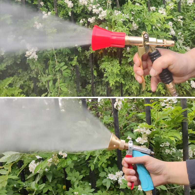 高压农用进口喷头喷雾器水枪打药机雾化陶瓷远程喷枪打农药枪神器