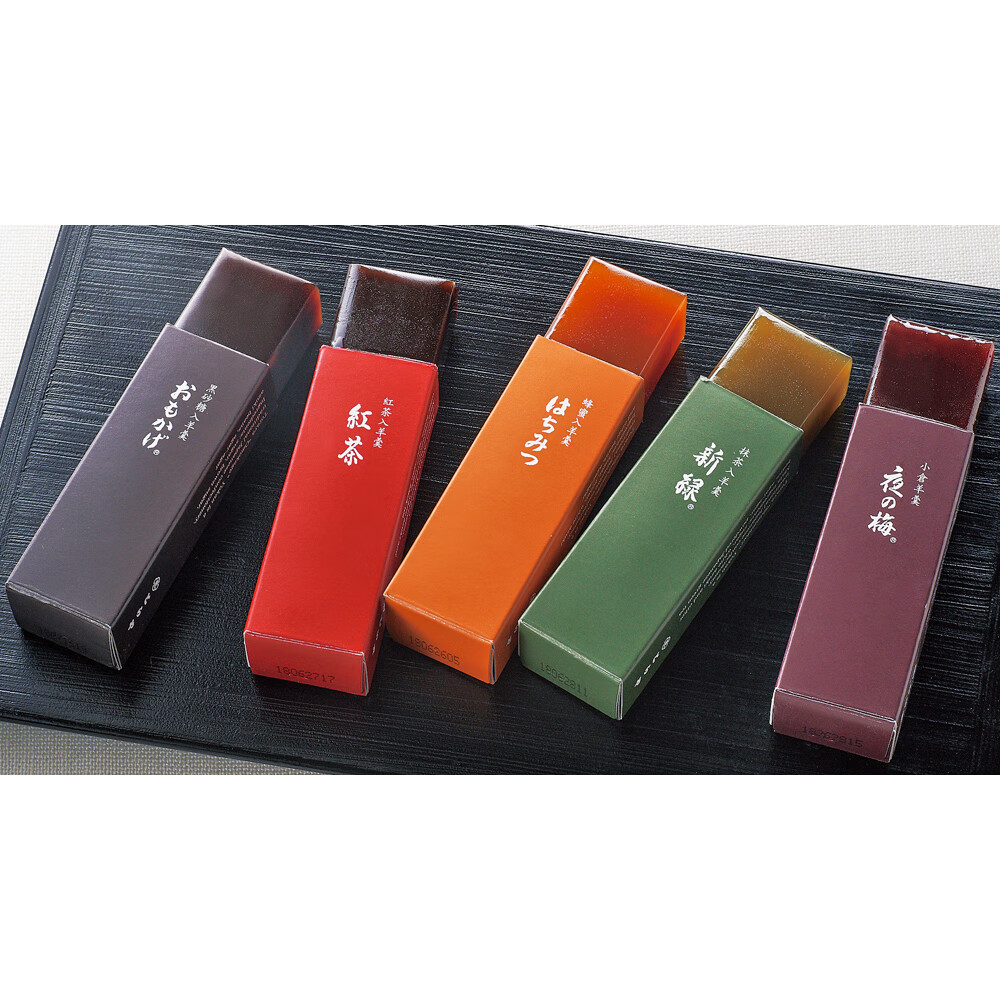 aaronhouse现货日本皇室御用糕点とらや虎屋小形羊羹5枚入礼盒齁甜请