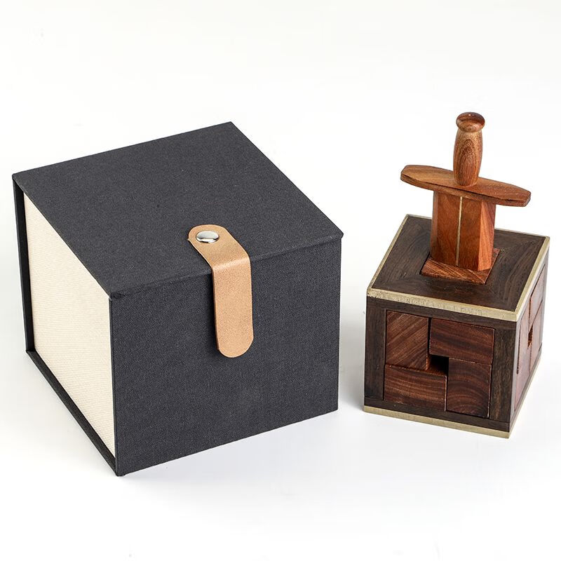 puzzle解密盒十级圣剑puzzlebox解密盒地狱高难度gm同款木质拼装玩具
