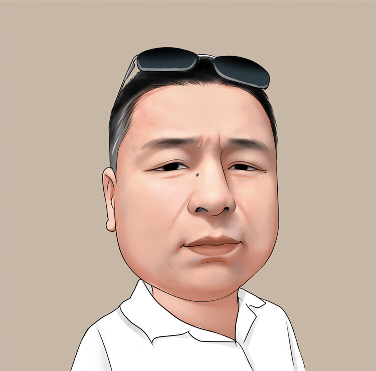 微信头像定制手绘真人漫画q版真实手绘logo设计肖像卡通商务照片定制