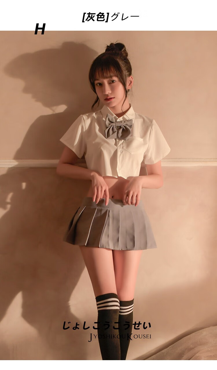 超短裙无安全性感日系性感jk制服甜美学院风格子百褶超短裙清纯女学生