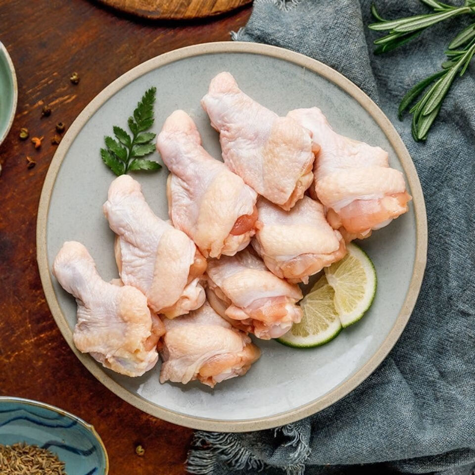 新鲜鸡翅根小鸡腿活杀散养土鸡冷冻食品展志曼智4斤翅根