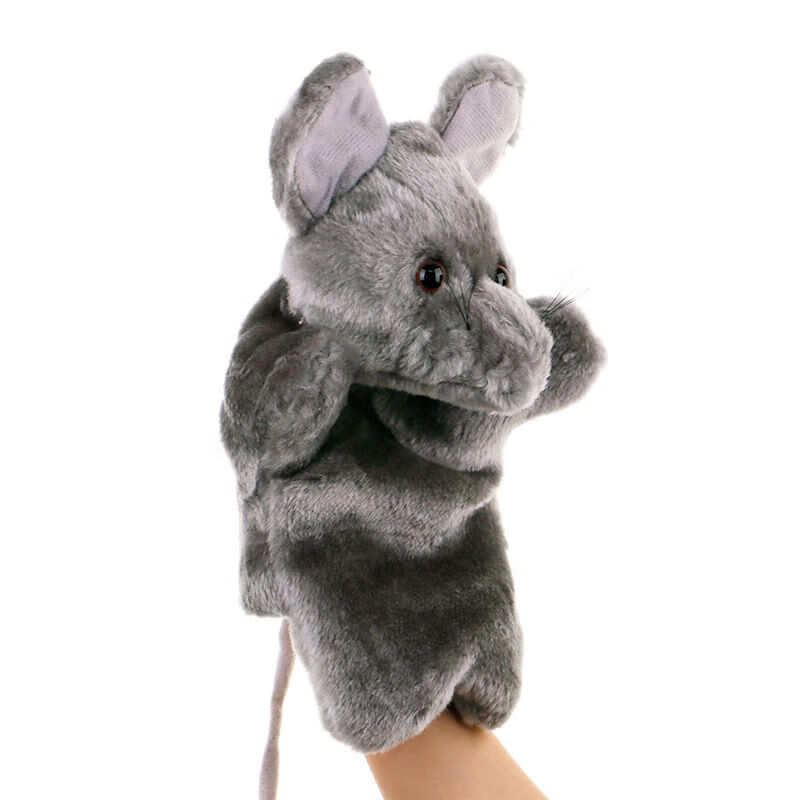 套手玩偶 十二生肖仿真动物手偶玩具大号猴腹语手套狐狸松鼠企鹅老鹰