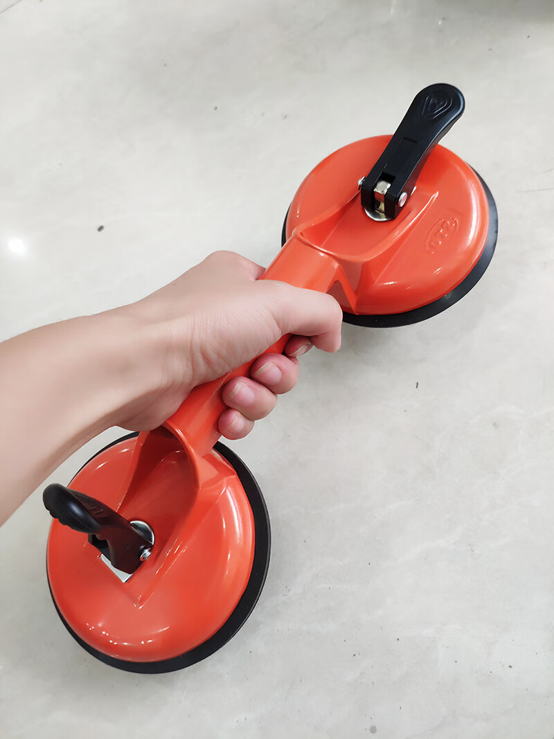 玻璃吸盘抓盘加强型铝合大吸力金瓷砖大板吸提器搬运工具装修神器 可