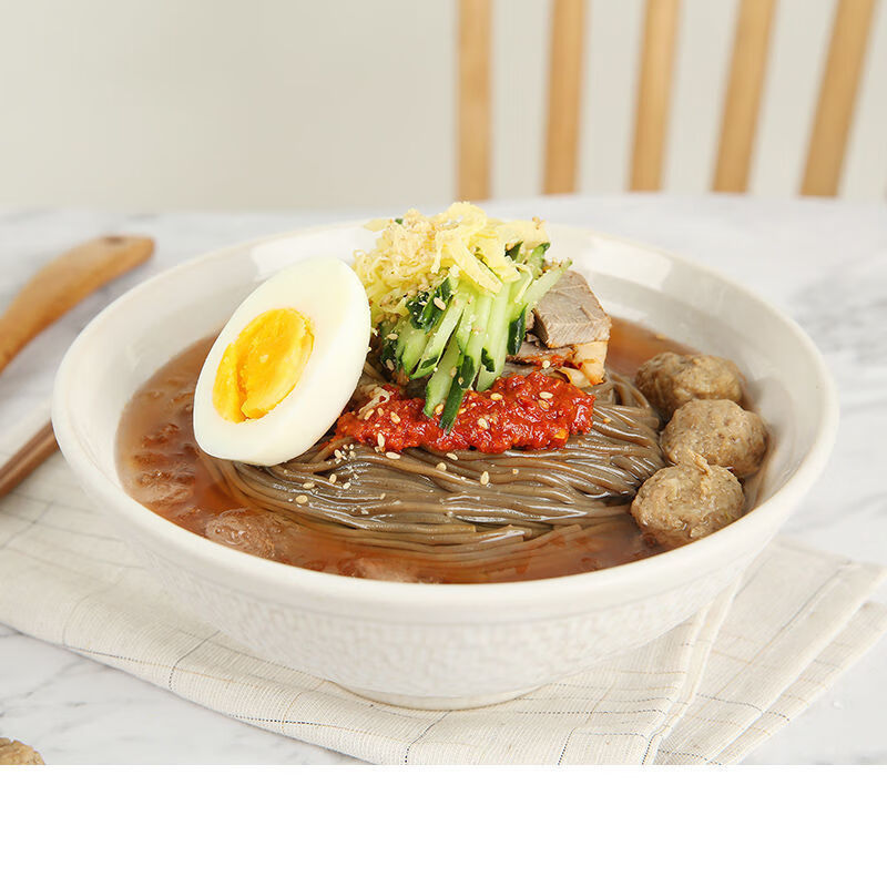 顺姬冷面5袋装 延吉大冷面朝鲜族正宗东北荞麦冷面延边特产 顺姬冷面1