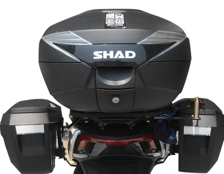 适用光阳赛艇s350边箱ct250 300 400尾箱尾架边架边箱支架 夏德39尾箱