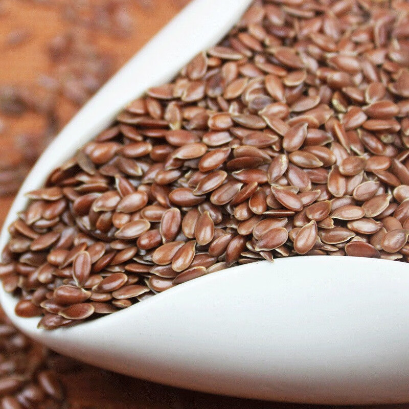 同仁堂亚麻籽500克中药材胡麻子黄金亚麻子仁胡麻籽中药材500g