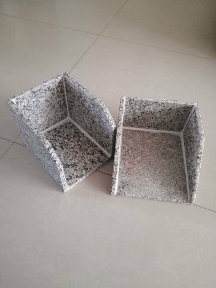 定做大理石花岗岩水簸箕落水斗排水管下方接雨水簸箕水簸箕成品样品