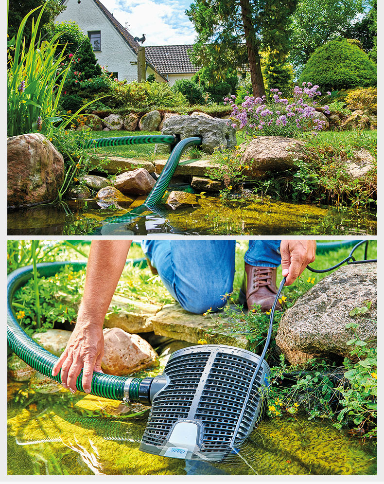 德国进口欧亚瑟池塘过滤器鱼池锦鲤池过滤系统水池循环水净化设备内置