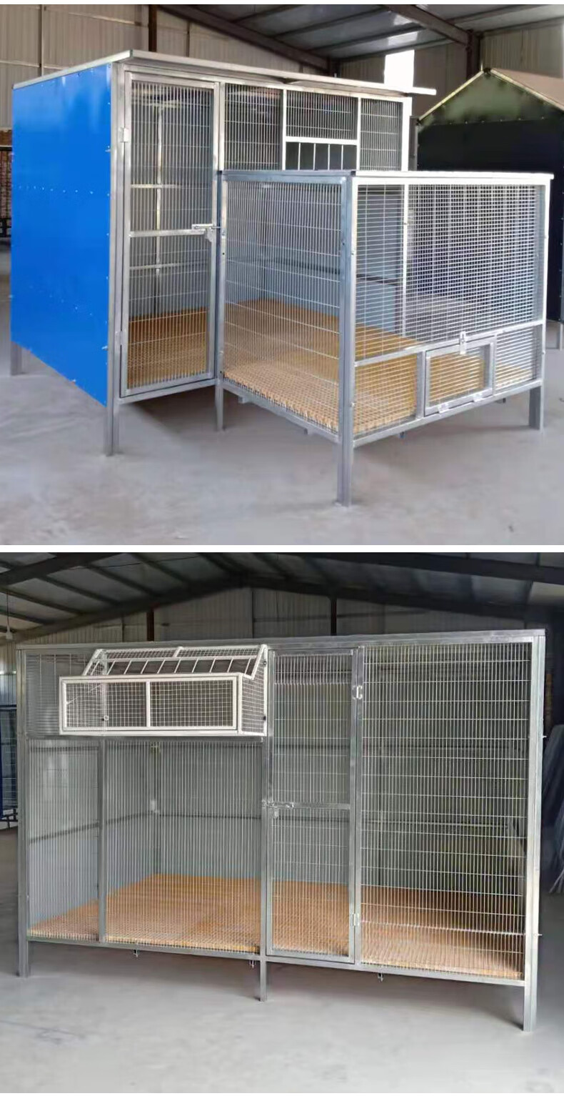 定制鸽子笼鸽笼鸽棚鸽舍拼装组装加粗超大号鸟笼放飞跳笼家用室外尖顶