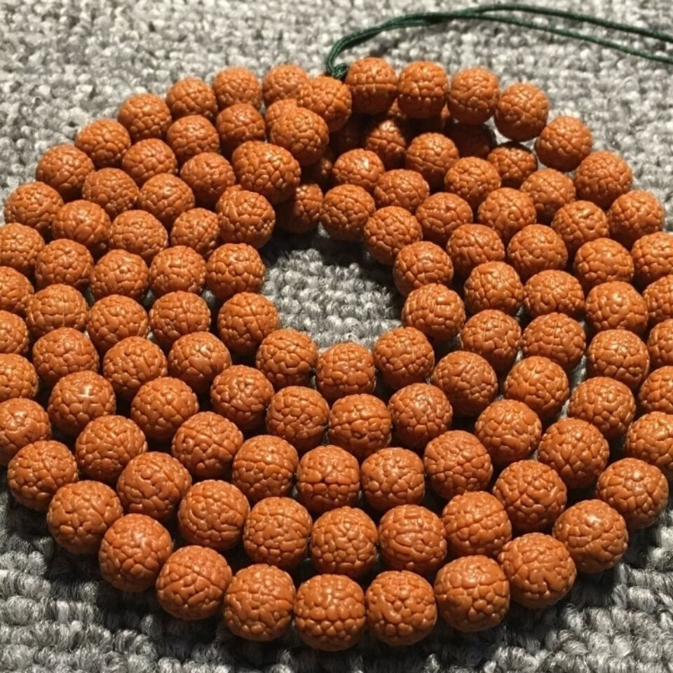 金刚菩提子手串5瓣108颗龙鳞纹男女士手串手链念珠类别:手串串珠颗数