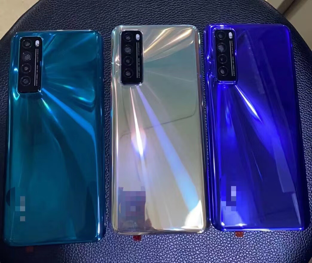 适用华为原装nova7后盖nova7pro手机玻璃后壳nova7se后屏原装后壳