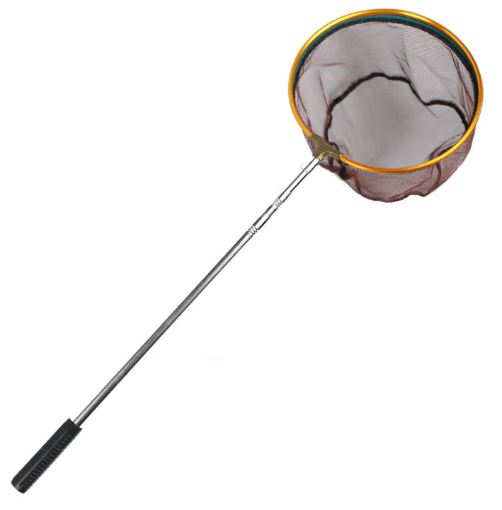 伸缩儿童捞鱼网儿童不锈钢抄网捕蝴蝶网小鱼捞网蝌蚪龙