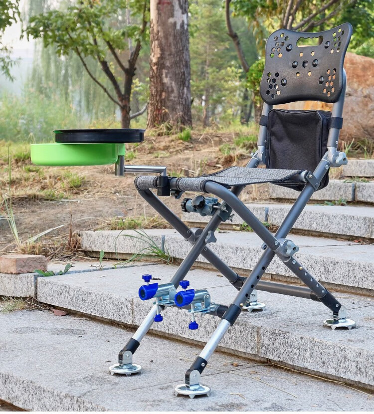 全套钓鱼坐椅钓椅全套背包全地形钓鱼椅子多功能折叠可升降铝合金钓椅