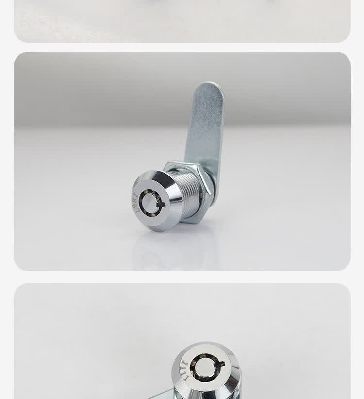 ms402转舌锁平面圆形弹子锁梅花铜钥匙水电表铁箱信箱锁文件柜锁团购