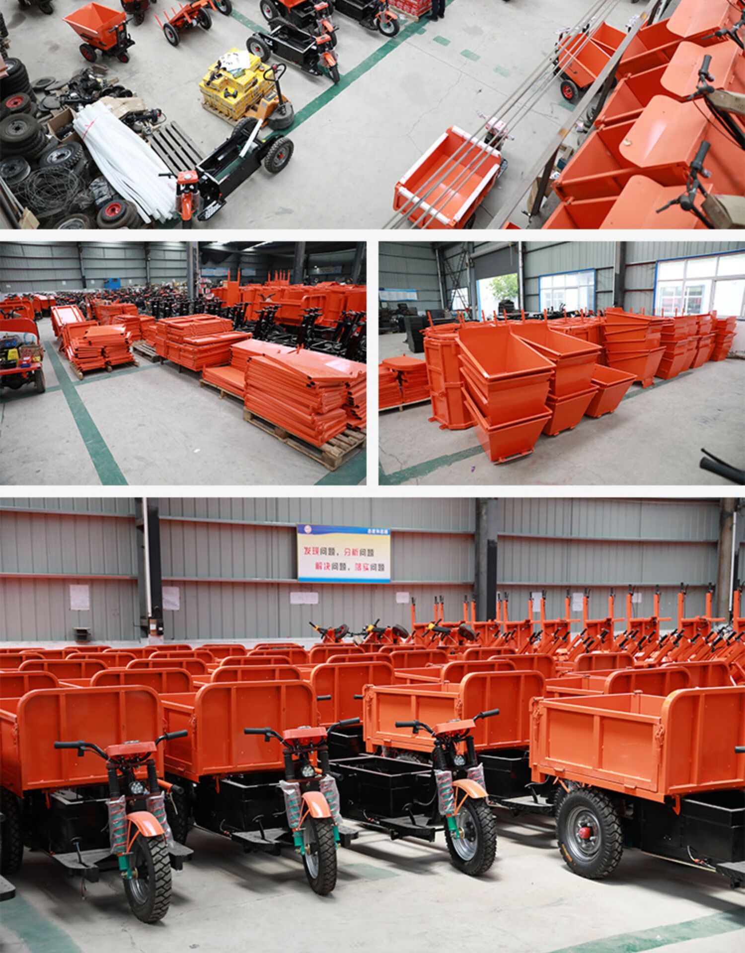 工地电动拉砖平板车实心胎手推拉砖叉车地牛工地加气块自卸 两轮平板