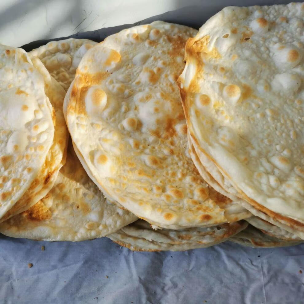 滕州吊炉大烧饼山东特产枣庄烧饼吊炉炭烤烧饼农家自制缸帖子滕州20个