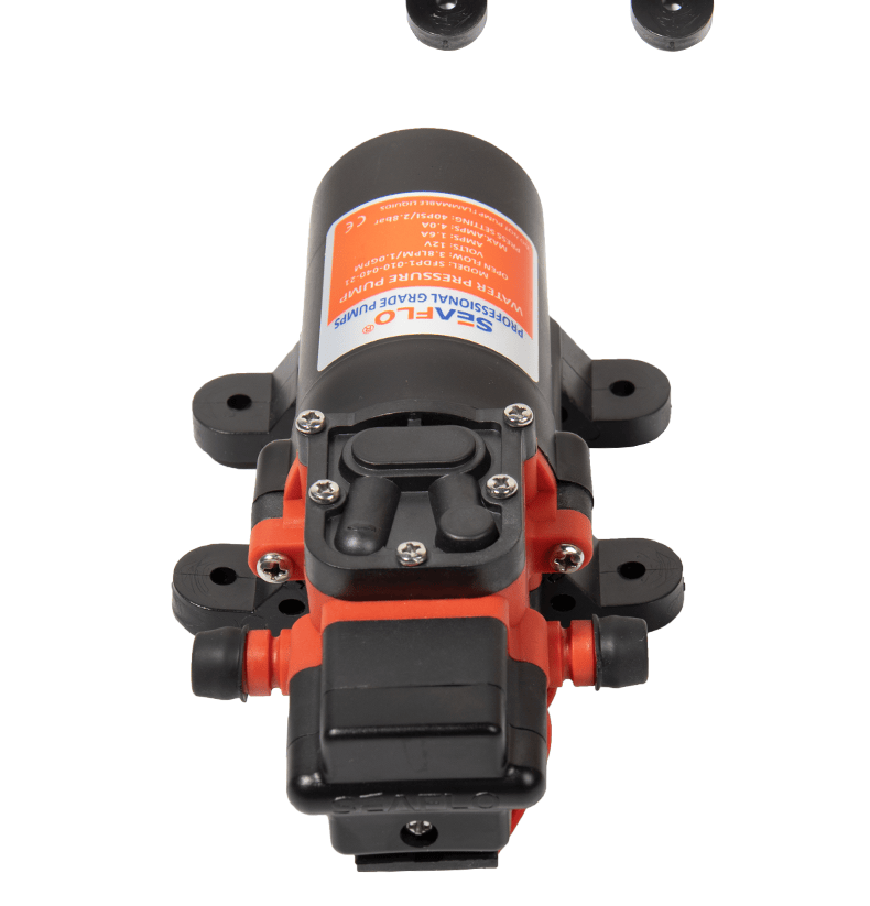 款房车隔膜泵直流水泵船用车载电瓶自吸泵自动泵游艇泵21系列o型圈12v