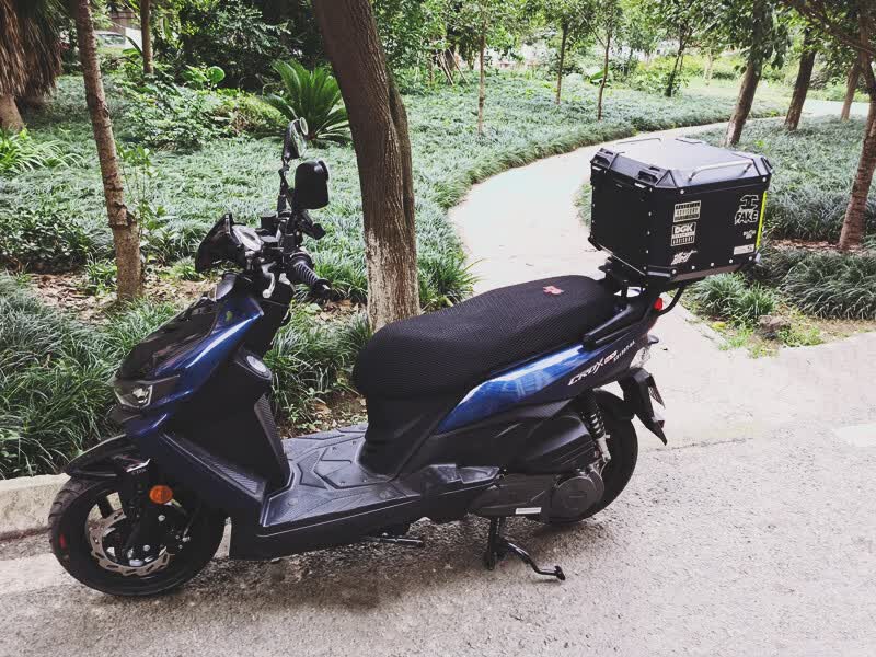 21-22年新款适用2021-2022三阳小钢侠crox rx150改装尾箱架 后备箱架