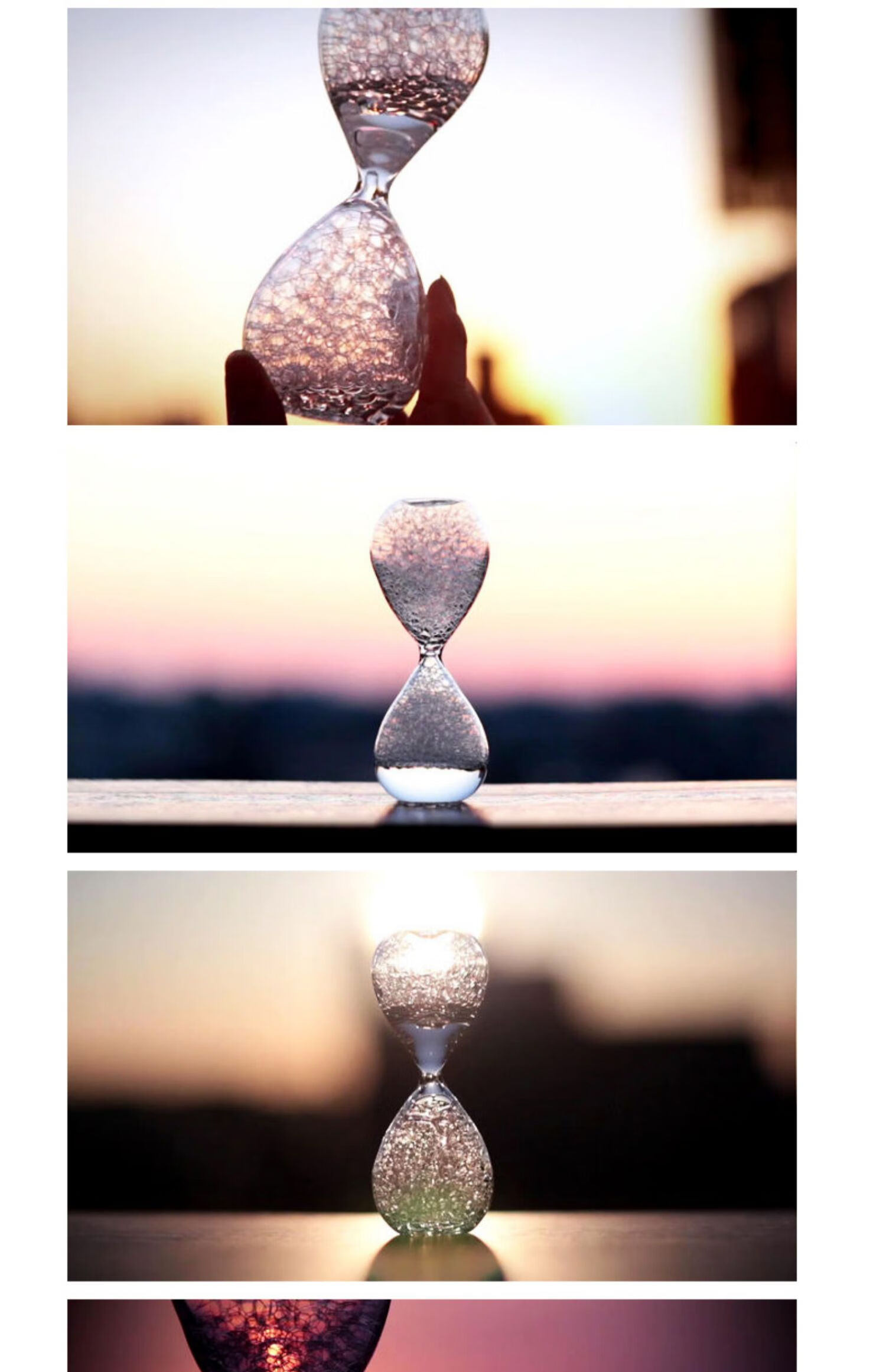 时间计时器液体泡泡水滴办公室桌面摆件儿童生日礼物男女 气泡沙漏