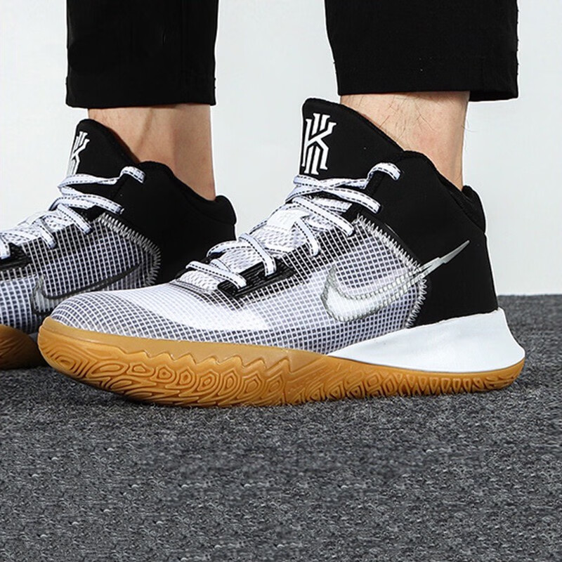 潮耐克nikekyrieflytrap4ep欧文白紫国内版实战篮球鞋ct1973700445