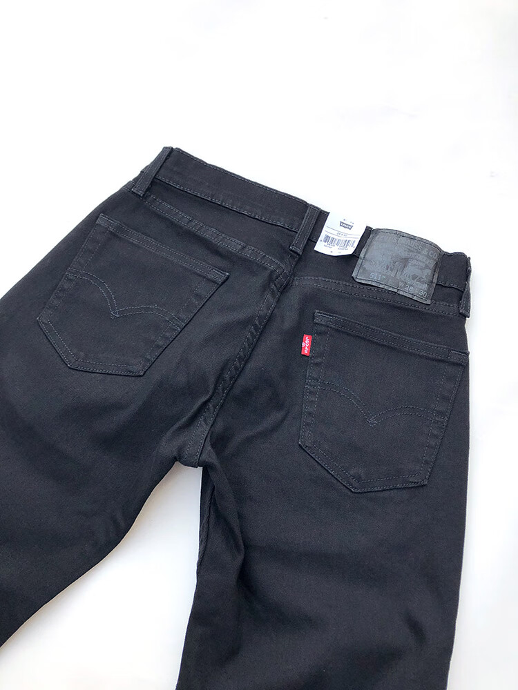 2022美国levis李维斯511牛仔裤男低腰修身显瘦微弹04511-1907 水洗