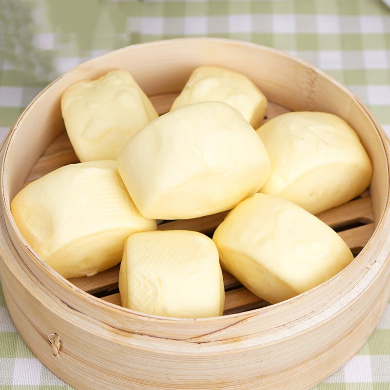 三全快厨蛋奶馒头1500g牛奶刀切面点早餐酒店餐饮食品 蛋奶馒头1500g*