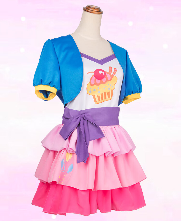 现货小马宝莉cos碧琪拟人萍琪派cosplay服装鞋子可爱pp公主裙萍琪派c