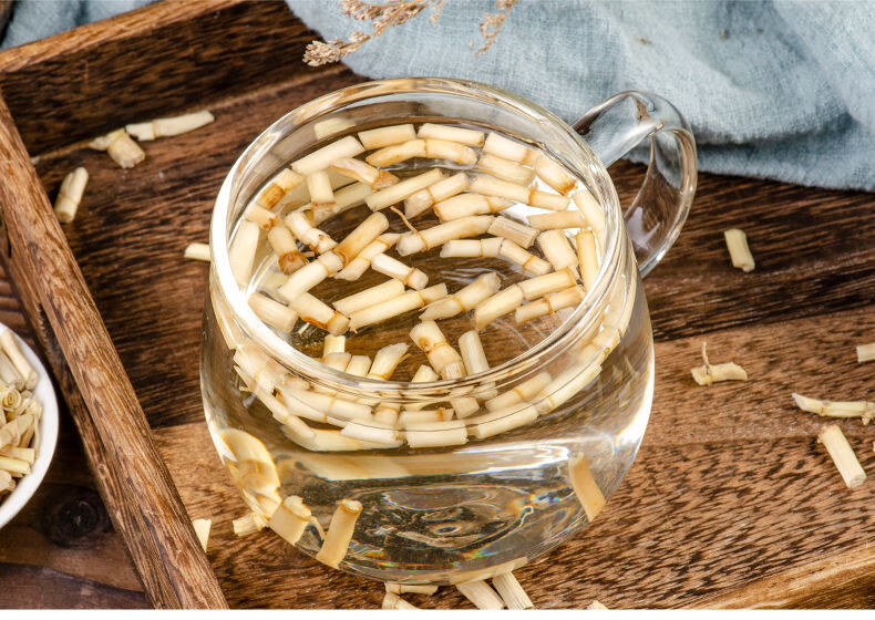 有仁堂白茅根茶500g克白毛根中草药材粉芦根竹蔗水甜草根坚草跟干品