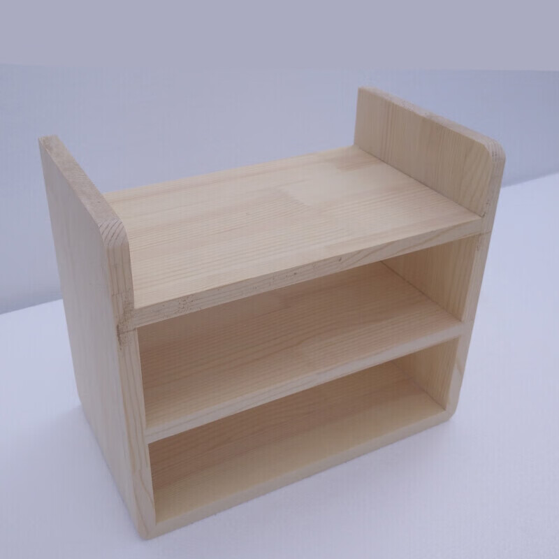 移木积竹桌面置物架办公室整理放书小架子文件柜文件夹杂物架文具抽屉