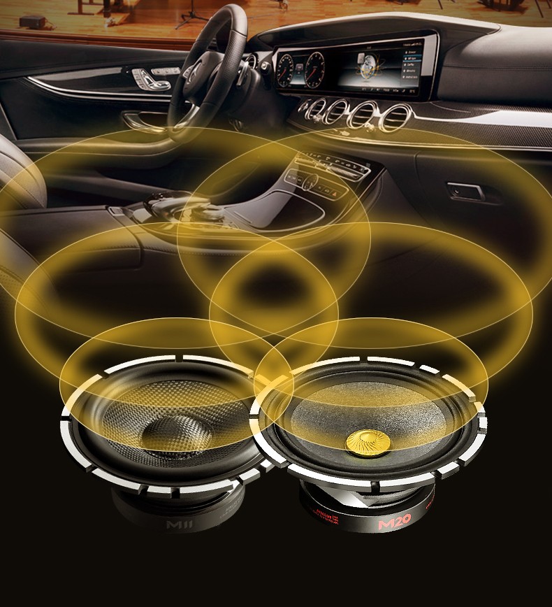 航睿汽车音响改装车载音响四门6喇叭套装65英寸车载扬声器建议升级