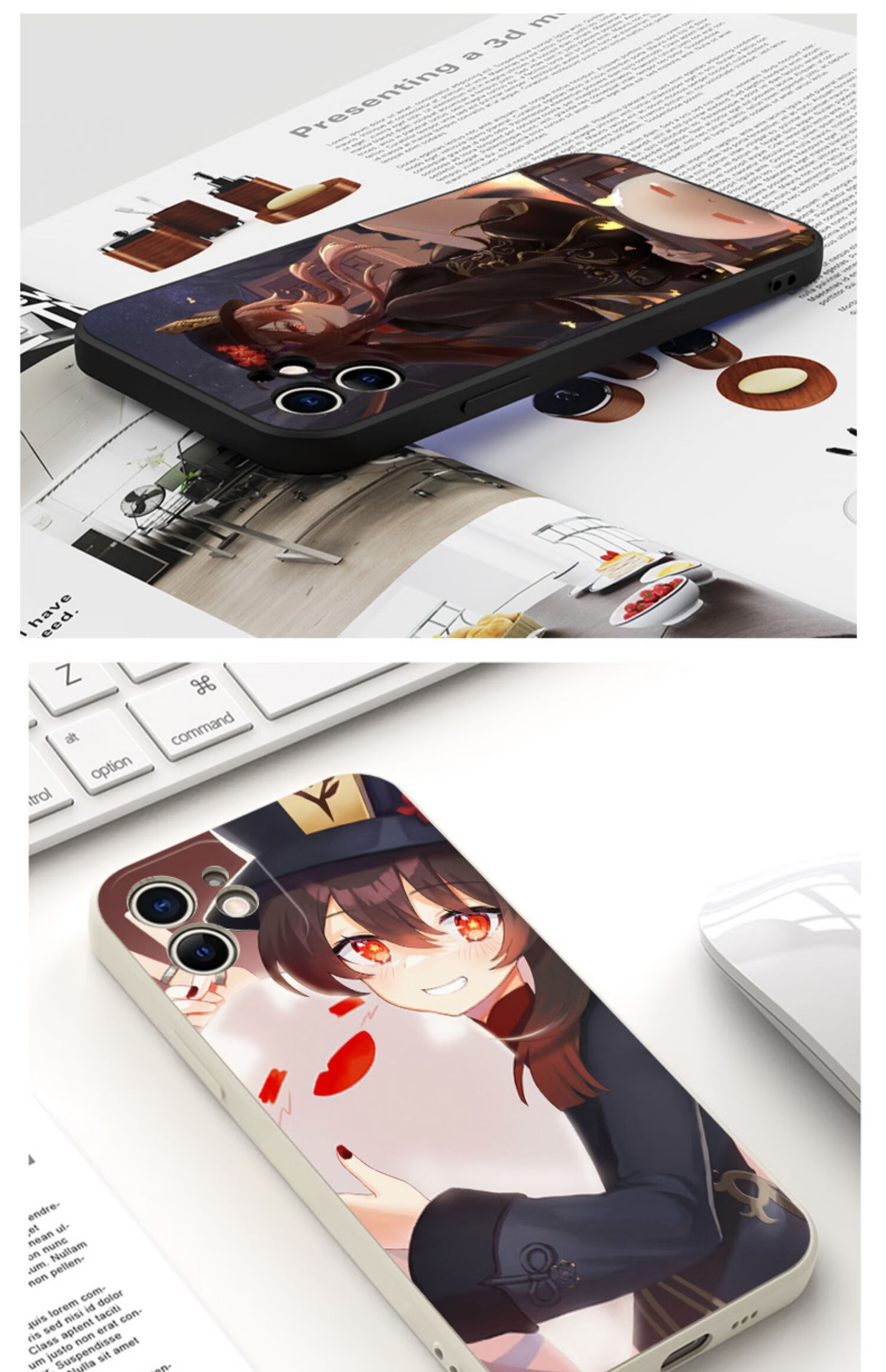 胡桃手机壳苹果13华为p40原神iphone12promax元神小米11游戏oppo摇viv