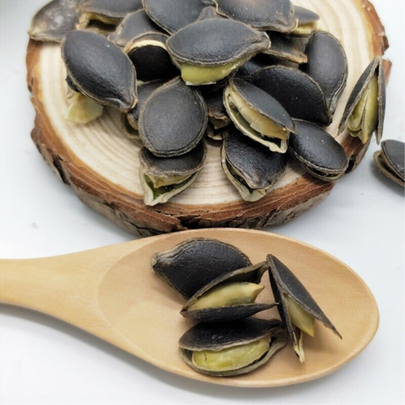 开口黑色大粒黑金刚南瓜子黑色炒货熟椒盐焗原味生南窝瓜子籽零食特产