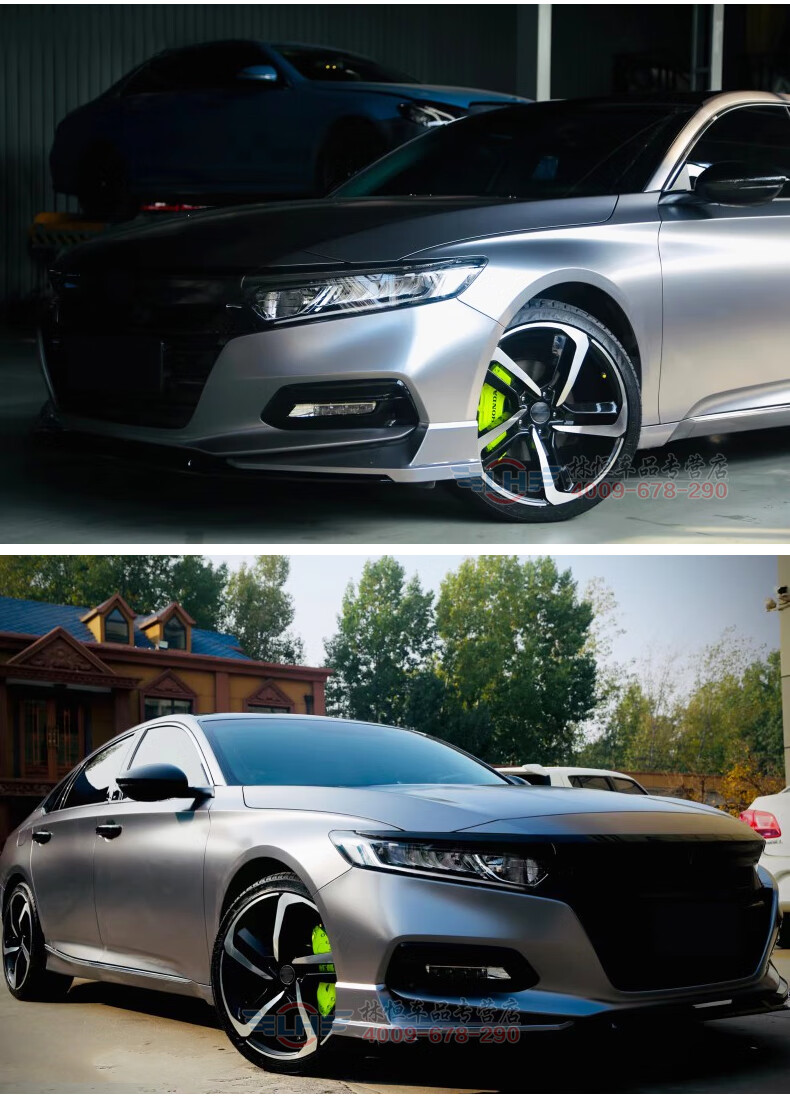 适用本田十代思域雅阁菲斯塔型格英诗派刀锋轮毂改装1617 18 19寸