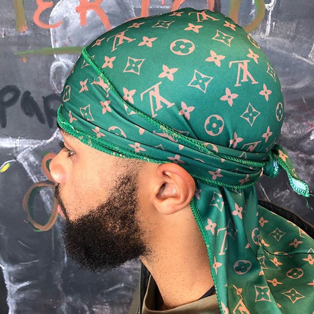 京选优品hiphop个性头巾搞品牌嘻哈多功能黑人头巾durag说唱歌手配饰