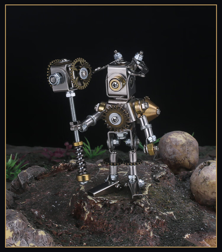 机械党盲盒机械圣徒复古金属机械党盲盒系列机械圣徒系列复古金属风