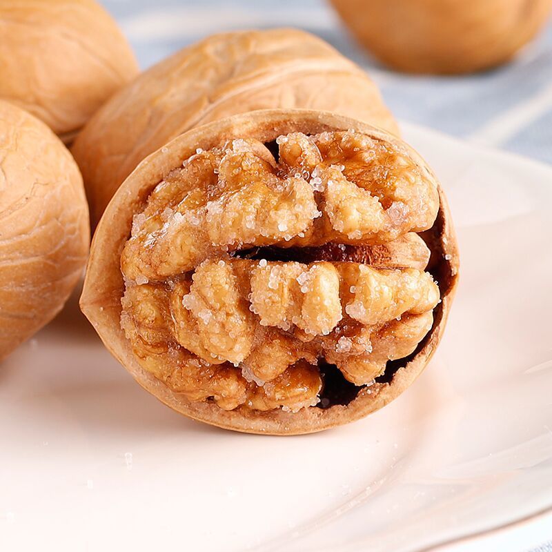 椒盐味新疆薄皮核桃新货坚果熟核桃营养坚果孕妇老少皆宜薄皮核桃椒盐