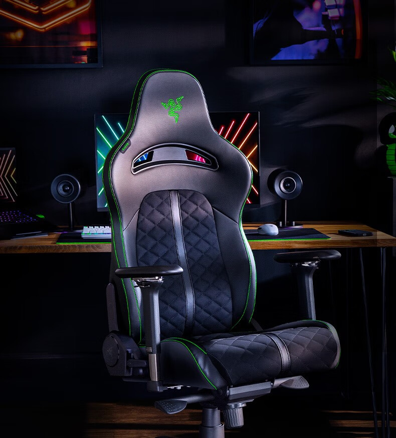 雷蛇电竞椅 razer雷蛇水神电竞椅enki人体工学加大尺寸舒适游戏座椅子