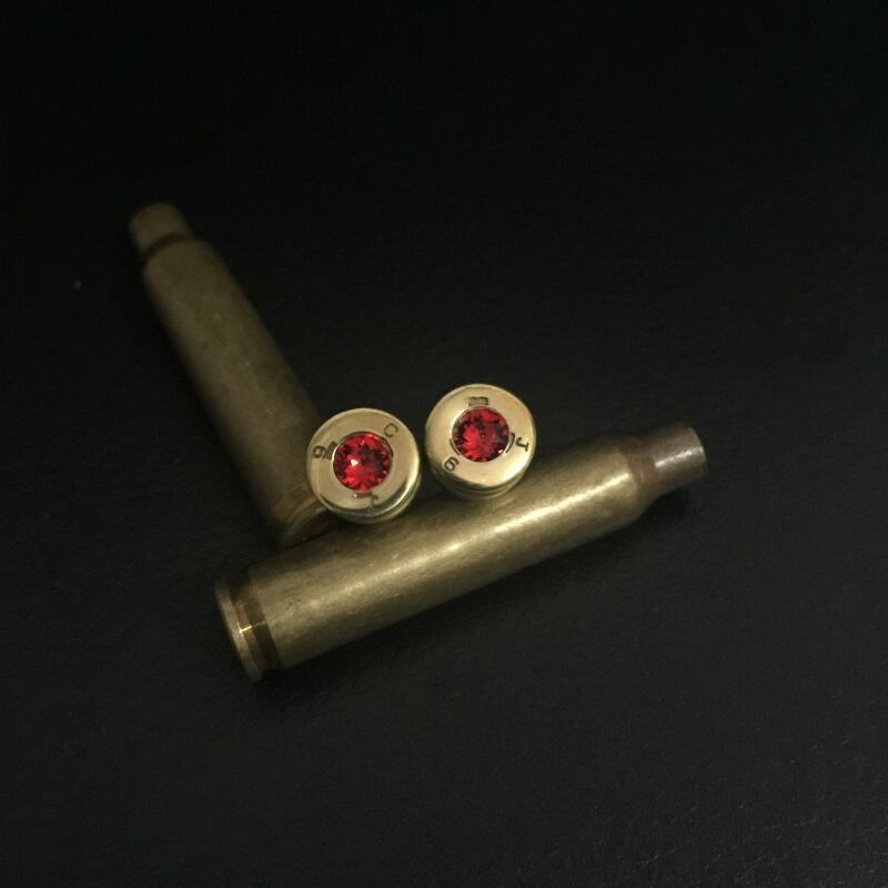 壳戒指 铜弹壳戒指手工可刻字 军恋个性戒指 m16铜戒