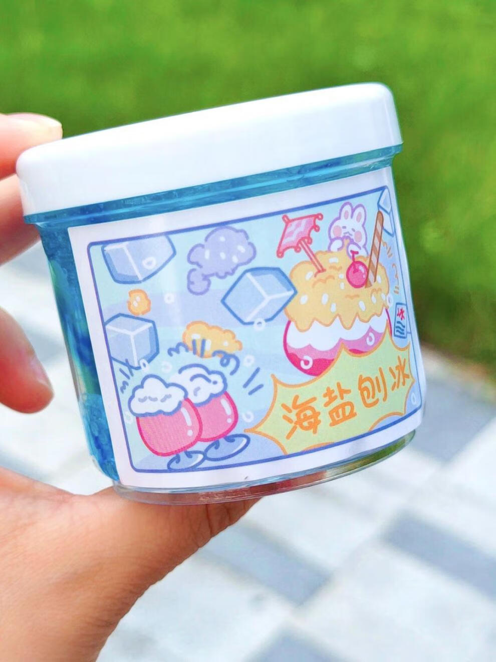 胶圆子的美食派对全套晶泥女孩可爱解压创意玩具女生闺蜜礼物随机3盒