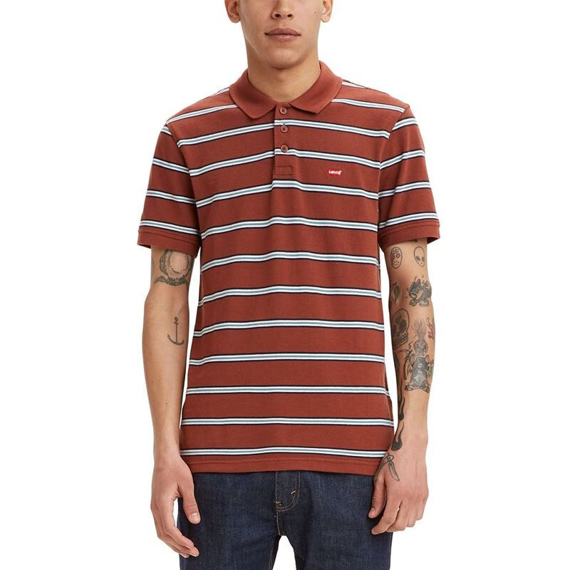 男士短袖polo衫 棉质 舒适 时尚 休闲百搭 翻领 深蓝色dress blues