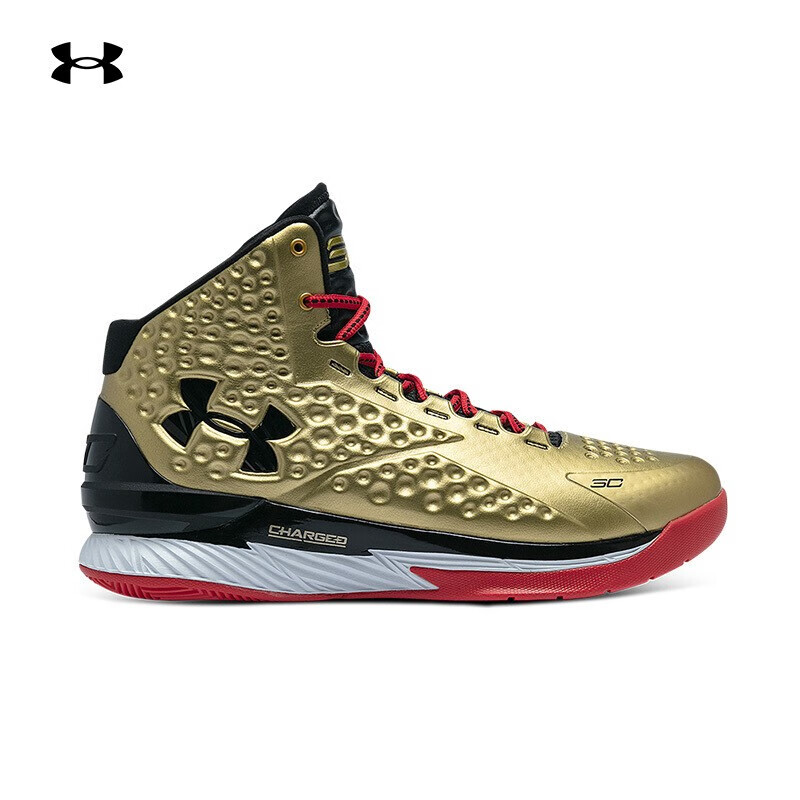2022夏季新款curry战靴运动鞋缓震轻便金色运动鞋子实战高帮篮球鞋