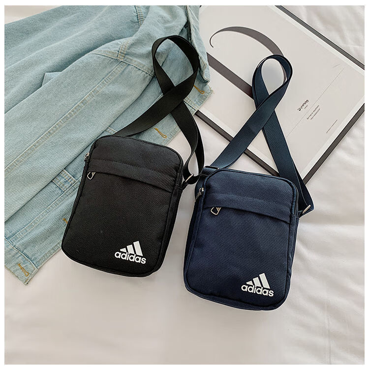 阿迪达斯(adidas)防水百搭单肩斜挎包小包户外运动休闲登山ins潮流