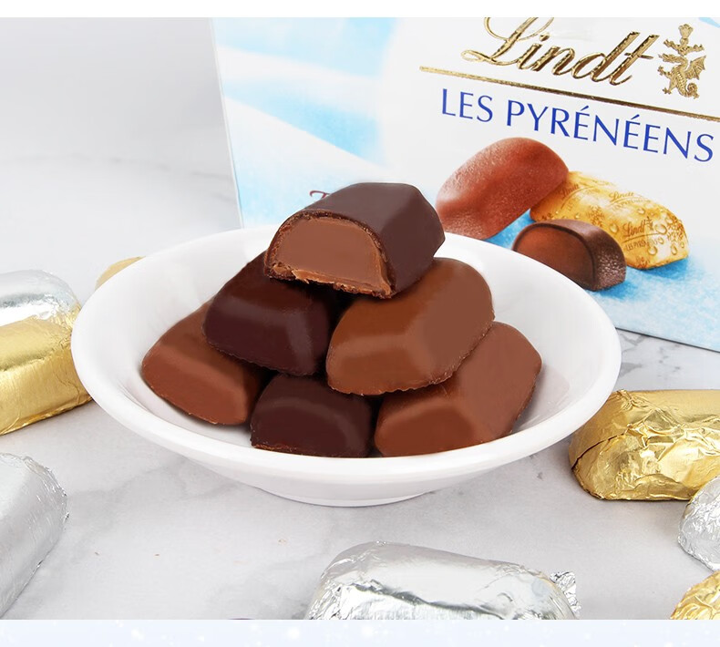 瑞士莲冰山巧克力lindt进口混合结婚庆喜糖果伴手礼年货零食情人节